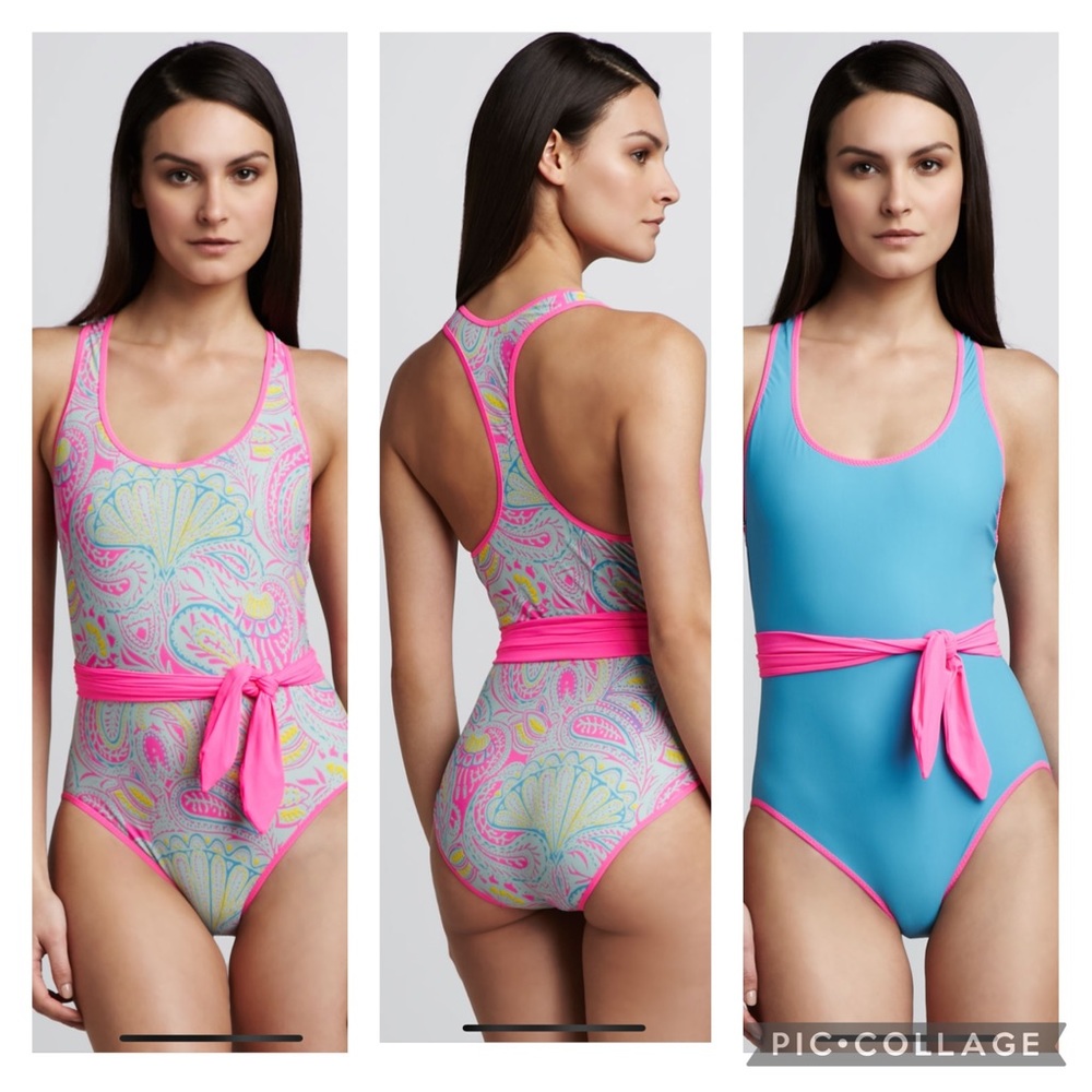 EUC Marc By Marc Jacobs Mona Reversible Swimsuit